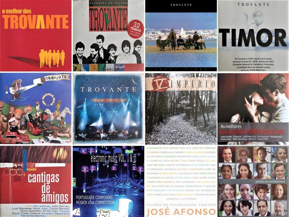 24 CDs - Música Portuguesa - Raros - Muito Bom Estado