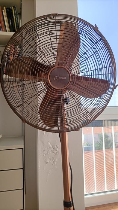 Ventilador de pé metálico retrô Tristar VE5971