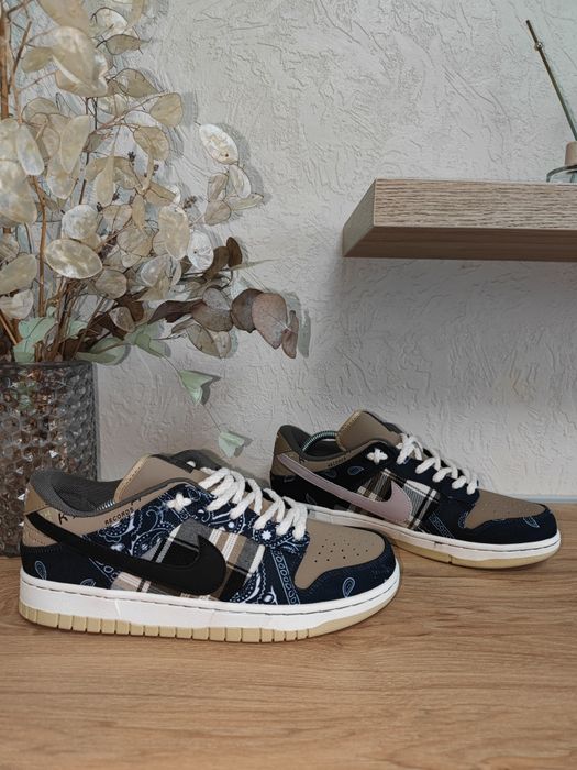 Кросівки Nike Dunk low premium qs sb x Travis Scott cactus jack