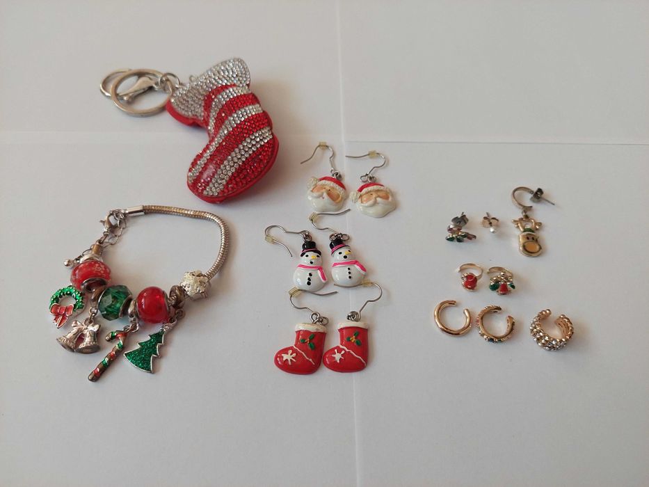 Zestaw świątecznej biżuterii