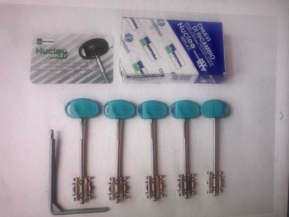 Комплект ключей Mottura 91399.60 MY KEY