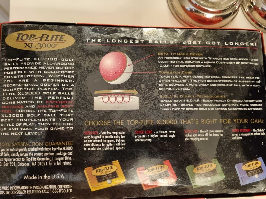 Conjuntos de bolas de golf NOVAS