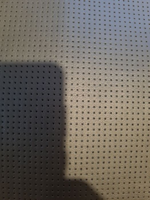 Poduszka na oparcie skórzana czarna Volvo xc 60, x90, v60, v90