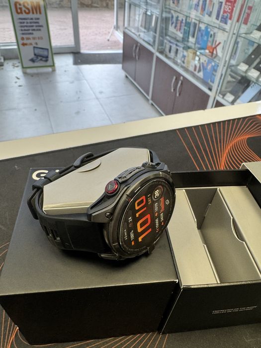 Nowy Garmin Fenix 8 Pro LTE 47mm Amoled Sapphire, Carbon Grey