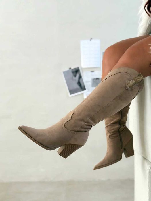 Botas inclusivas para gémeos largos, exclusivas em Portugal