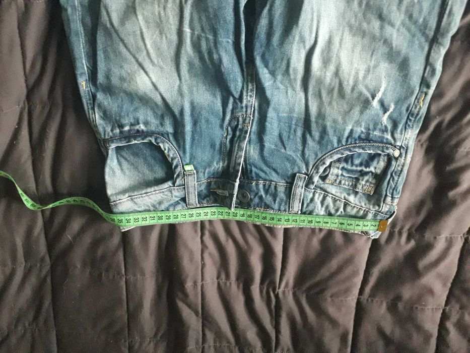 Spodnie jeansowe chłopięce 152