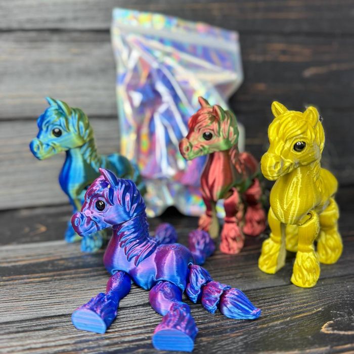 Игрушка 3Д Лошадка