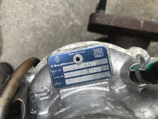 Turbo Renault Megane III 1.4