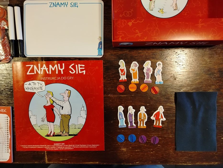 Gra planszowa Znamy się, gra towarzyska, MDR