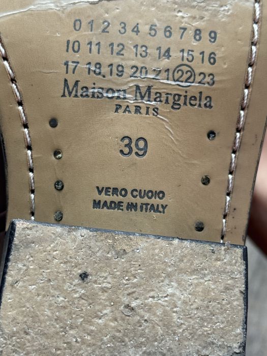 АКЦИЯ ! Maison Margiela кожаные казаки