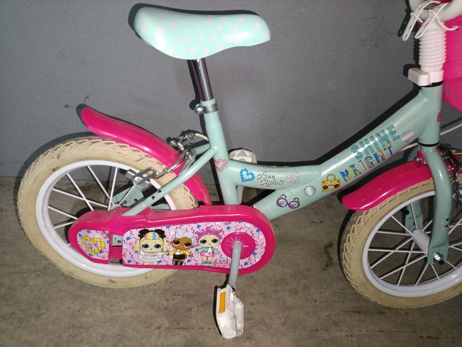 Bicicleta criança menina LOL - Roda 16