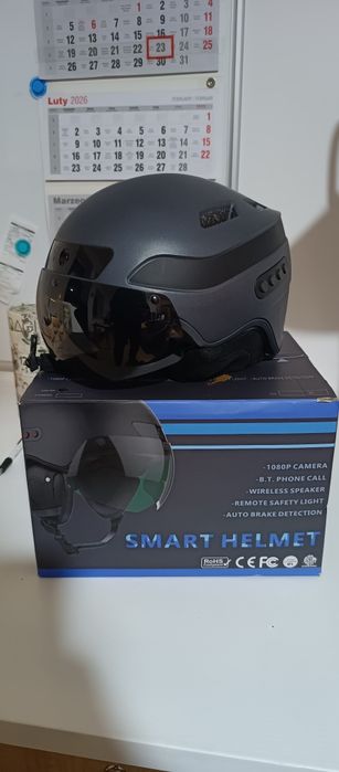 Smart kask interkom led