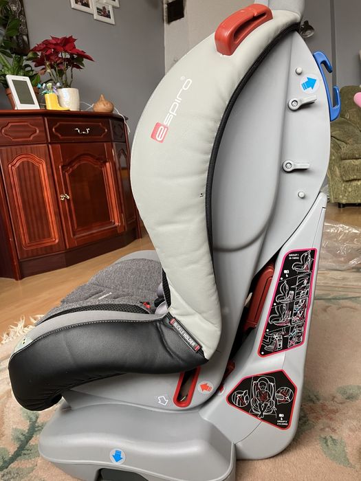 Fotelik Delta Espiro 0-25kg przód tył