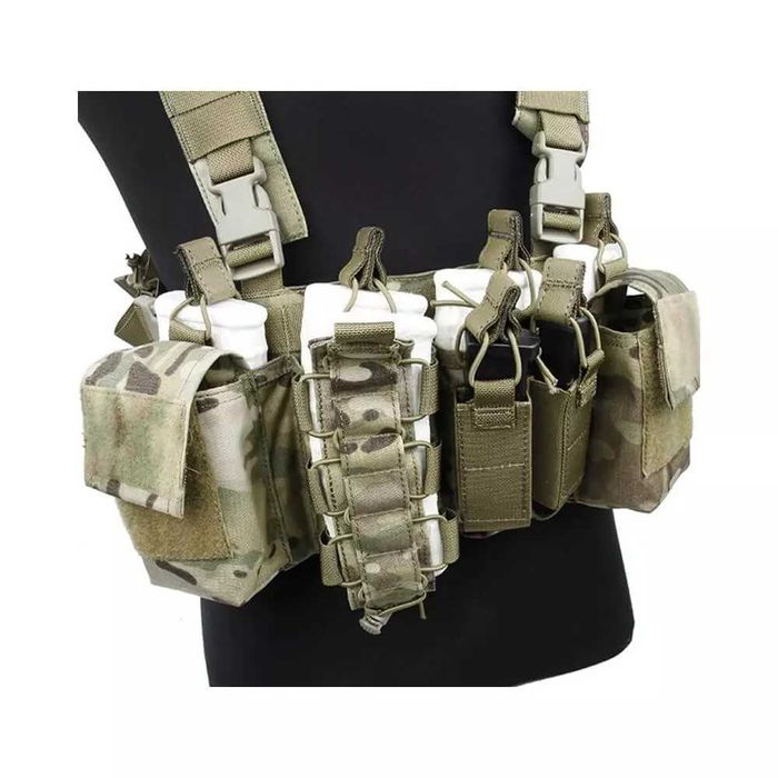 TMC Defender 3 Chest Rig Light - Multicam