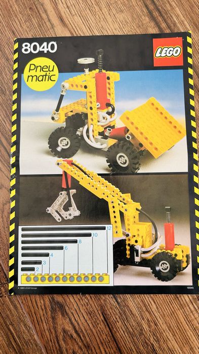 Lego Technic 8040 - instrukcja