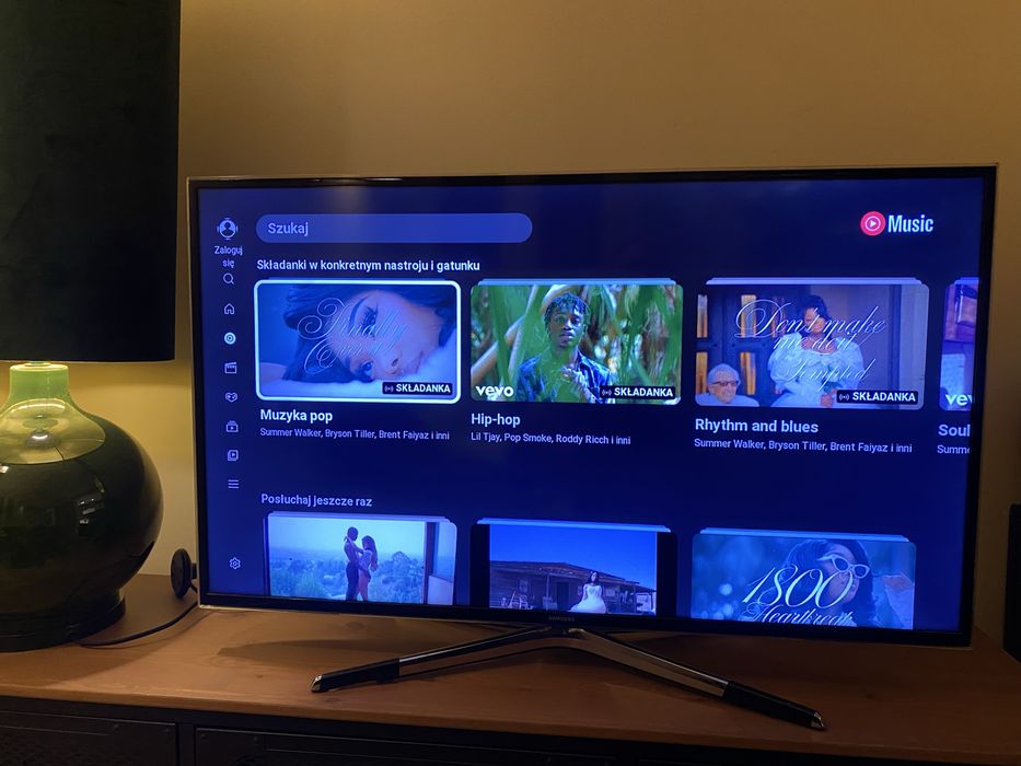 Telewizor Samsung 40” Full HD + uchwyt obrotowy + pilot