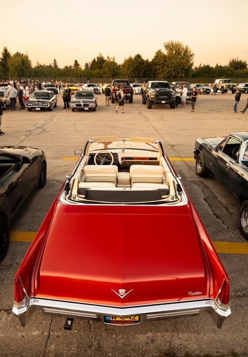 Cadillac kadilak auto do ślubu