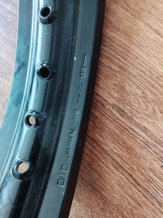 Honda  Felga oryginał Obręcz Custom  Japan OEM 19x2.15  36h czarna