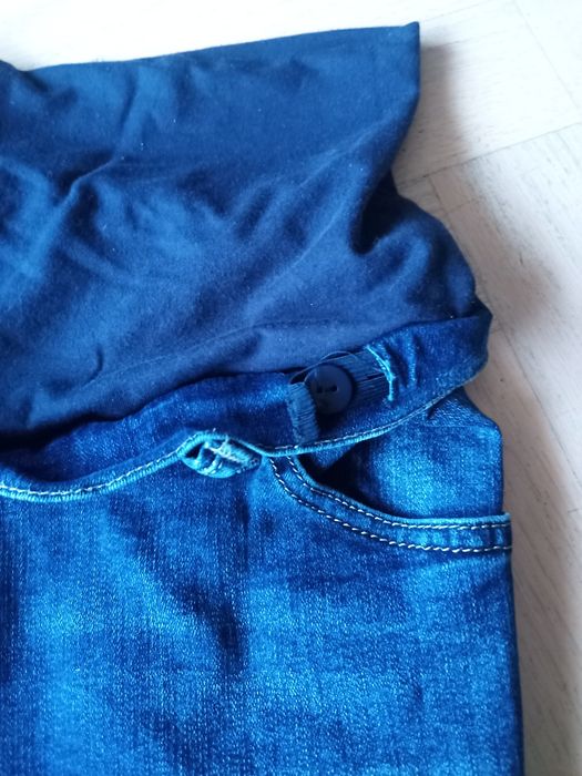 Spodnie jeansowe ciążowe, r.38,