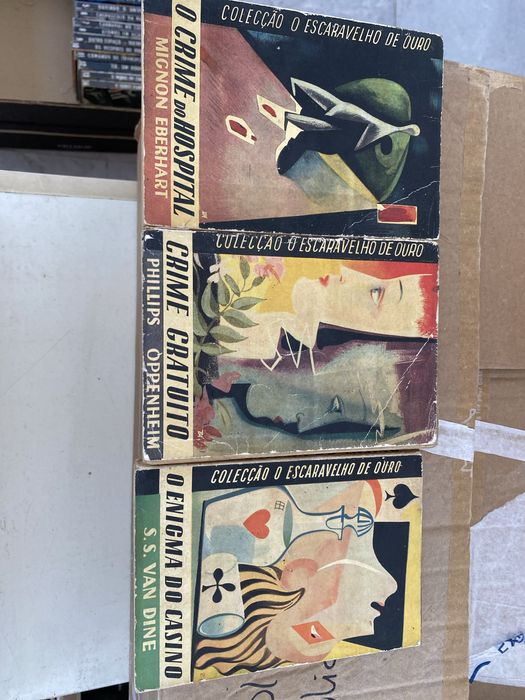 Livros de bolso Policiais, guerra FC antigos