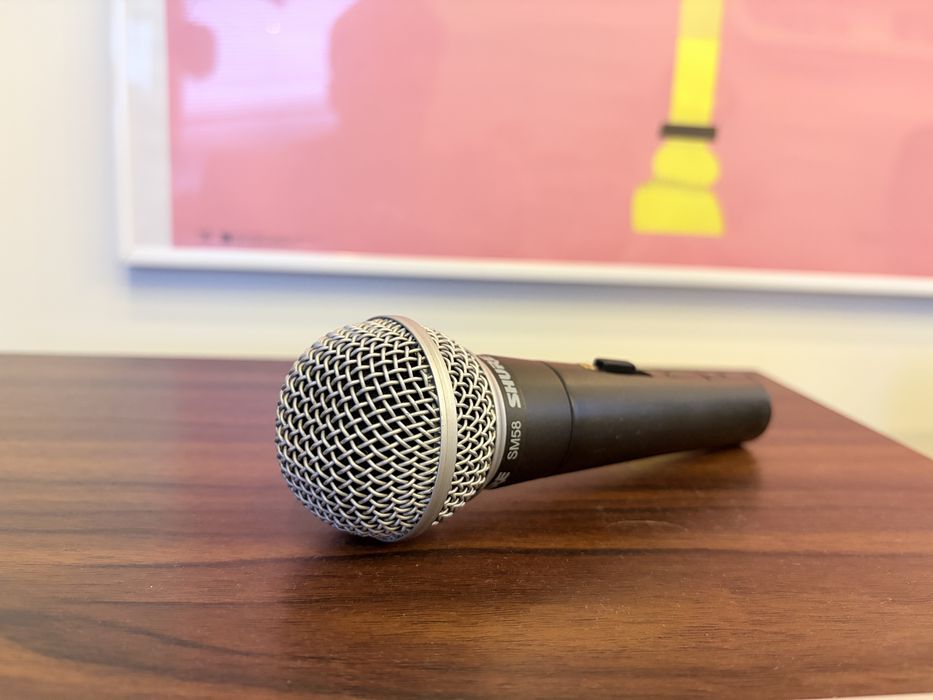 Shure SM58 mikrofon wokalny - stan idealny