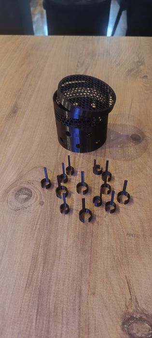 Conjunto de gaiola de corais e frag pins