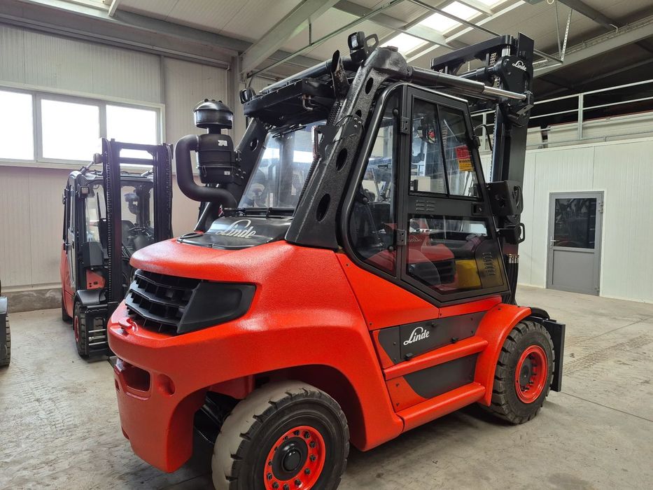 Linde H80D-03, EVO  , kabina, klima, POZYCJONER lub PALETYZER. Z Niemiec. Badanie UDT!