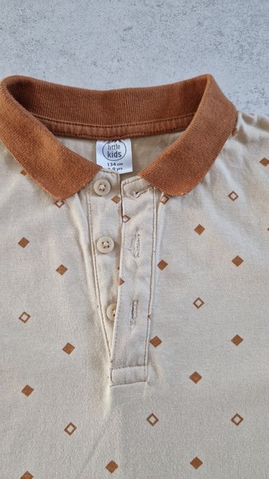 Koszulka polo polówka r.134 elegancka
