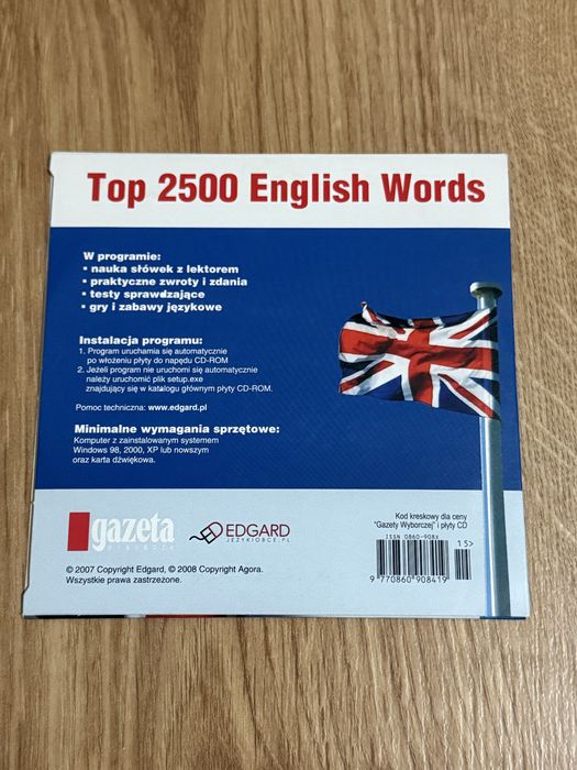Płyta CD Top 2500 English Words