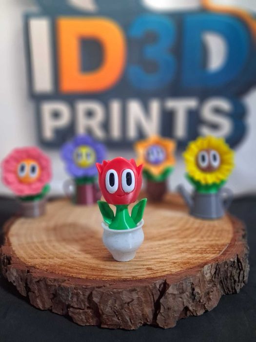 Impressão 3D - Coleção de plantas (mini) conjunto 1/3 (Preço Sob-consulta)