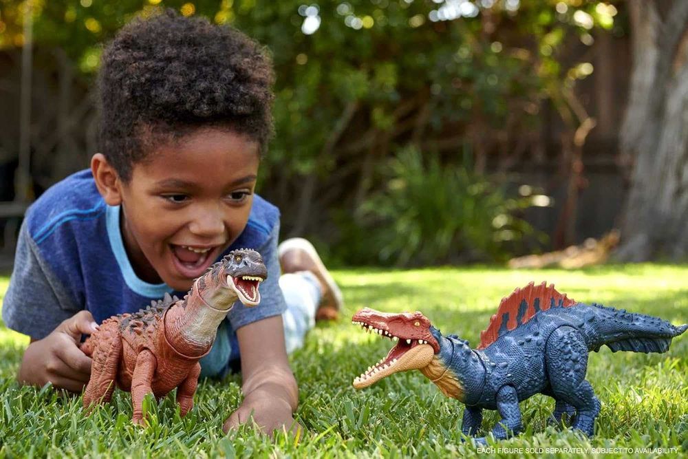 Динозавр Сіамозавр Jurassic World Dominion: Massive Action Siamosaurus Dinosaur Mattel Світ Юрського періоду HDX51