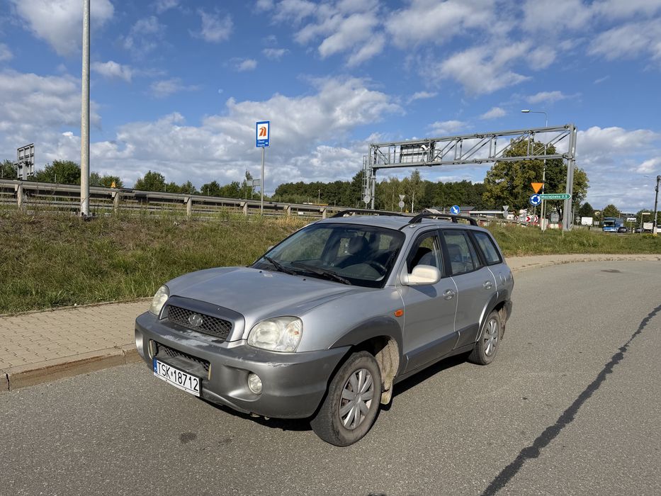 Hyundai Santa Fe 2001 Rok 2.4 Benzyna+Gaz 145 Koni Hak Kima Elektryka Zamiana Czynne 8-20 7 Dni W Tygodniu
