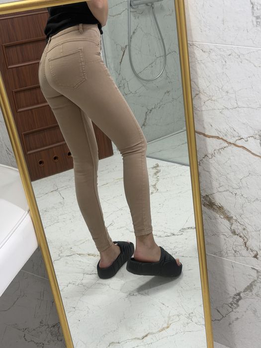 Spodnie brąz Pull & Bear 36 S