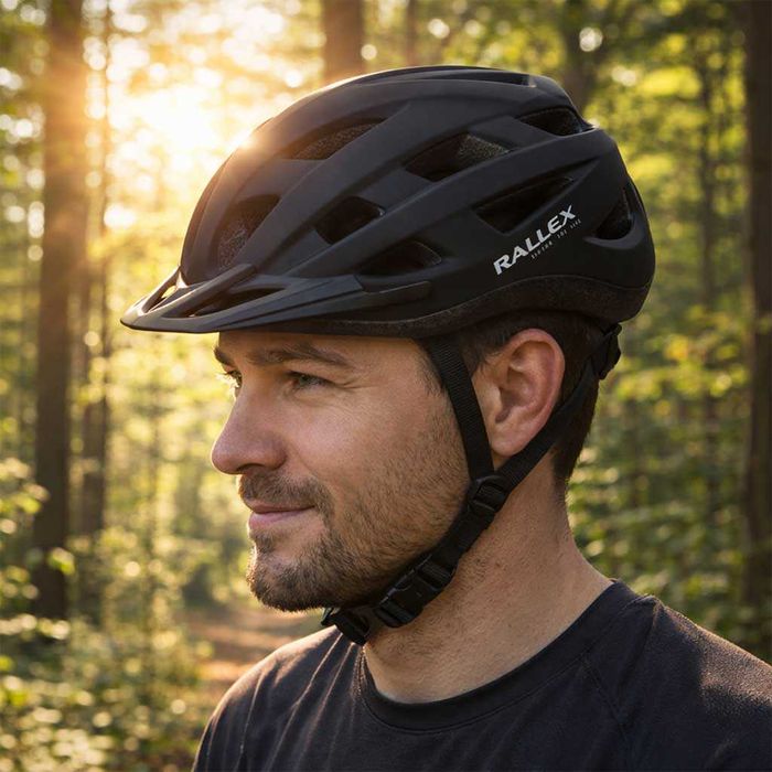 Kask rowerowy damski męski na rower rolki hulajnogę L 58-62cm