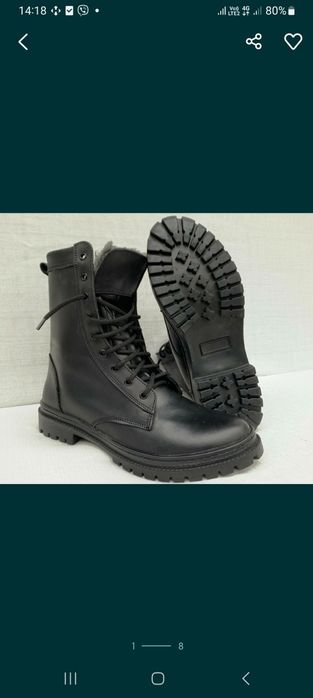 Берцы берці  не промокают облегченные высш качество кожа производитель