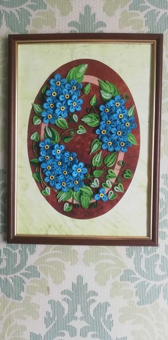 Картины в технике квиллинг.