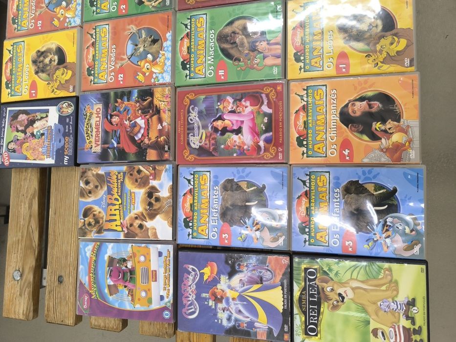 Lote de filmes de animação 15€