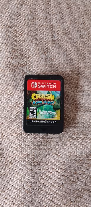 CRASH Bandicoot N. Sane Trilogy - Nintendo Switch - Sem Capa do Jogo