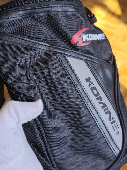 Malta estilo motard de cintura e perna nova.