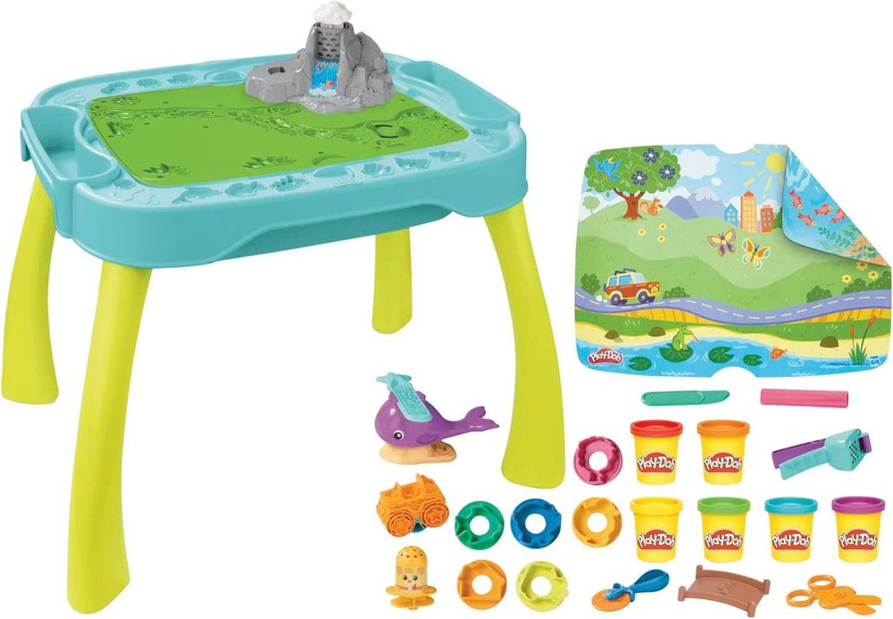 Fido 5900 2本セット Play-Doh Wielofunkcyjna stacja kreatywności stolik z