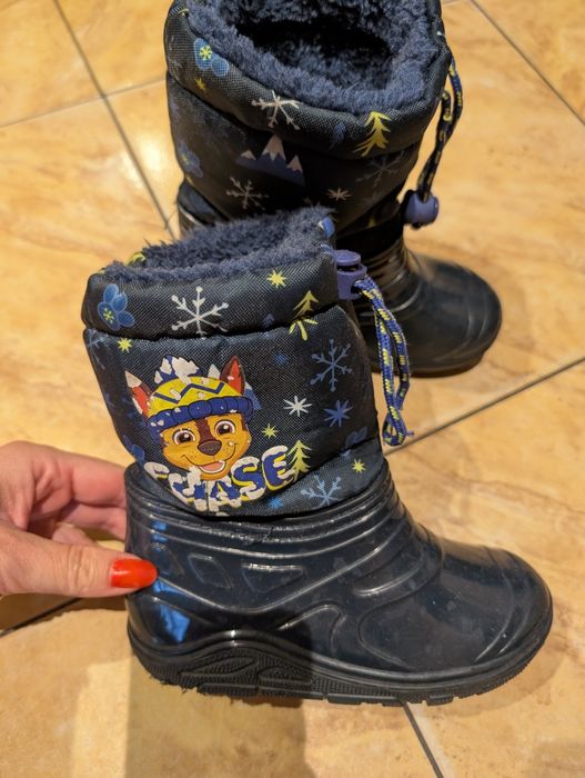 Kozaki śniegowce dla chłopca rozm 27 psi patrol