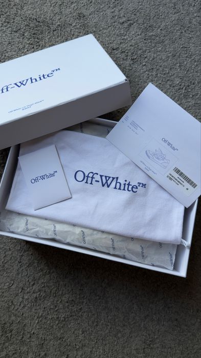 Off-White 5.0 Suede/Leather Trimmed Canvas  EU41