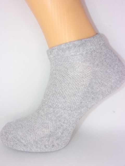 5x Stopki damskie melanż, bawełniane z mikro siatką 35/38. Metrium.