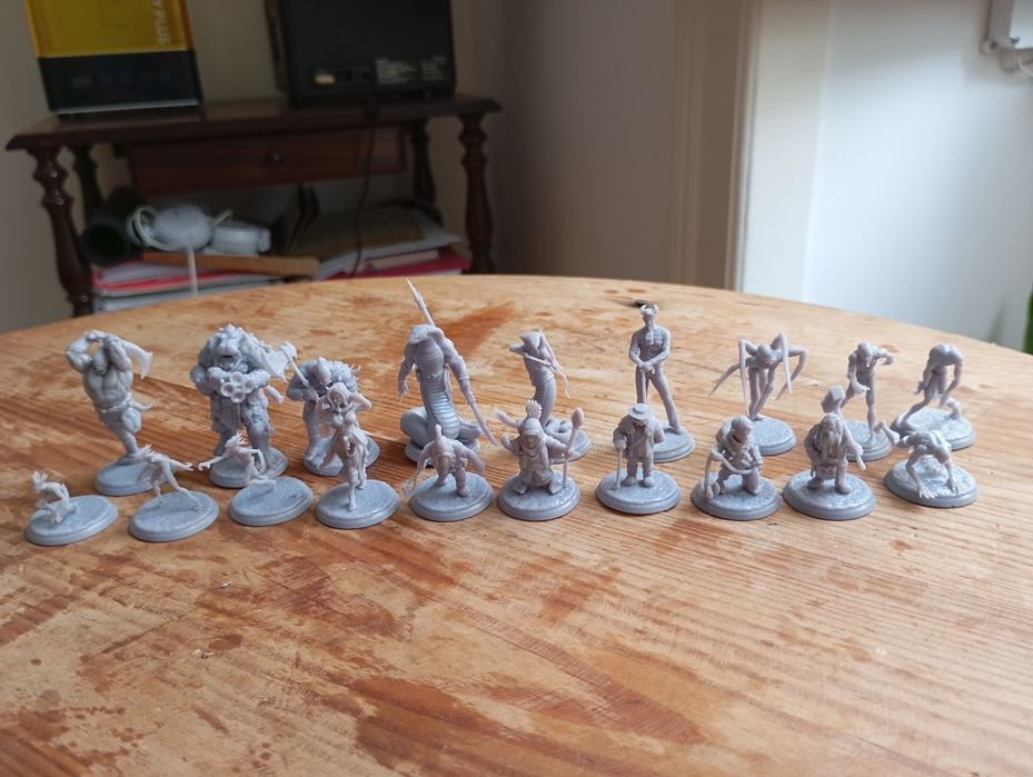 Miniaturas em Resina para RPG (DnD, Pathfinder, Tabletop RPGs)