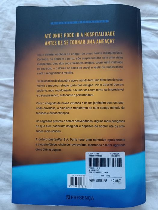 Livro a Hospede como novo