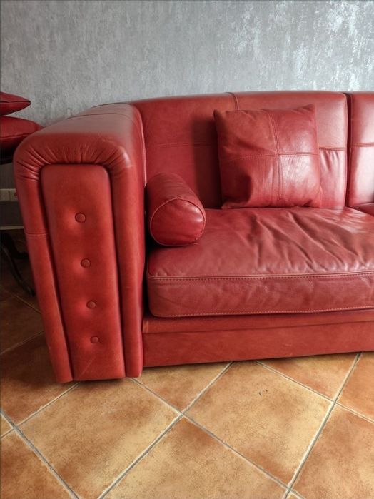 Sofa Kanapa skórzana