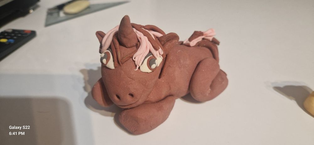 Figurki na tort jednorożec duża 14 cm