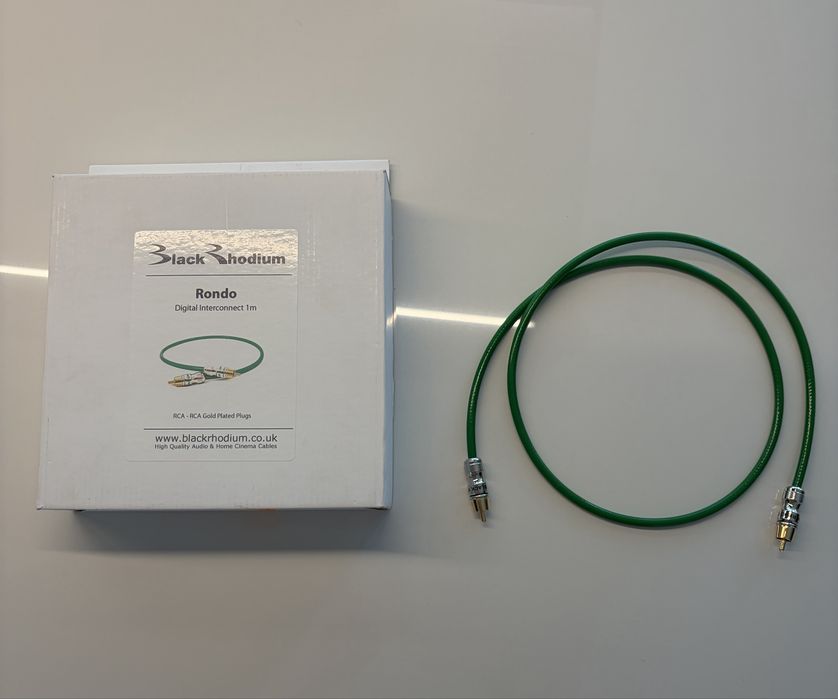 Black Rhodium Rondo - kabel cyfrowy coaxial 1 m