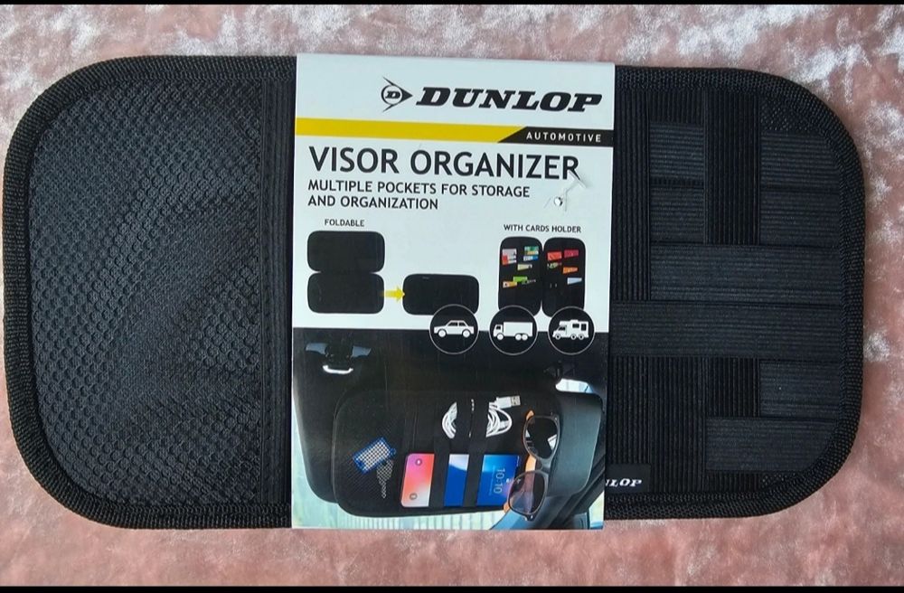 Samochodowy organizer na osłonę przeciwsłoneczną
