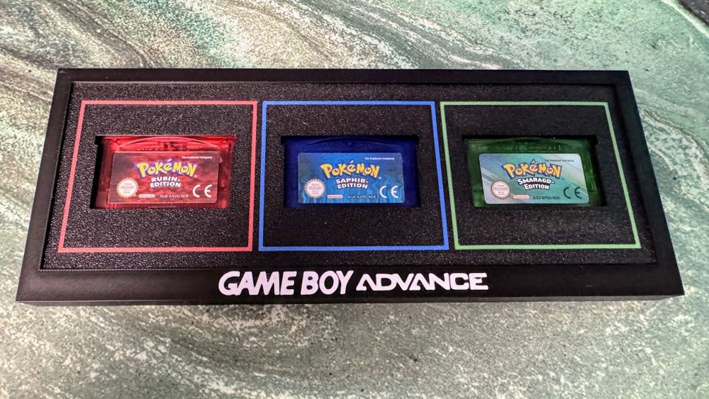 Molduras 3D - Jogos Pokémon Gameboy
